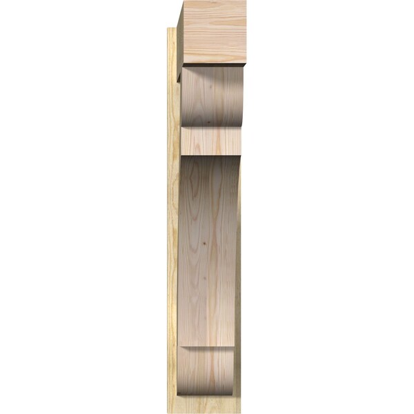 Olympic Block Rough Sawn Outlooker, Douglas Fir, 8W X 34D X 42H